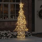 vidaXL Kerstboom met 240 LED Warmwit 181 cm PET, Diversen, Kerst, Verzenden, Nieuw