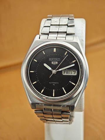 Seiko - Vintage Automatic Ref. 7009-8761 – Black Dial –