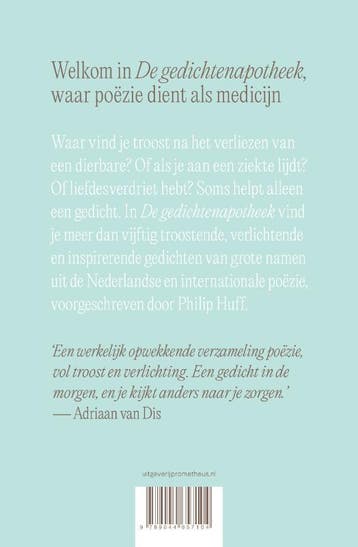 De gedichtenapotheek 9789044657104 Philip Huff, Verzenden, Zo goed als nieuw, Philip Huff