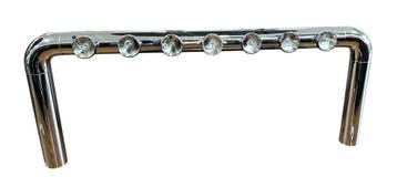 Showroommodel: Tapzuil Rainbow 7 kraans chrome met 69mm, Ophalen of Verzenden