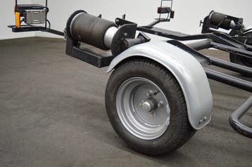 Motortrailer lucht afzinkbaar, Ophalen of Verzenden, Gebruikt