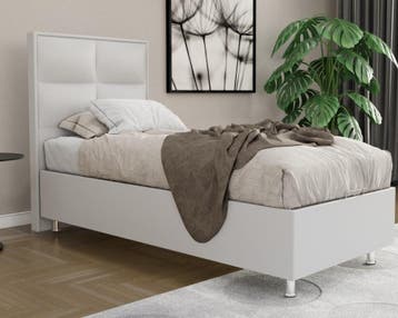 Compleet 1persoons Boxspring met Koudschuim HR45 matras -, Verzenden, Nieuw, Eenpersoons
