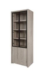 Kolomkast Lageland - vitrinekasten, Nieuw, Overige materialen