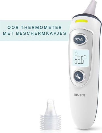 2dekans | BINTOI X210 -Digitale Oor Thermometer –, Ophalen of Verzenden, Zo goed als nieuw