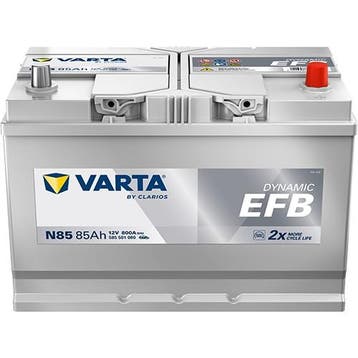 VARTA N85 Dynamic EFB accu | 585 501 080 | 12V 85Ah 800A, Ophalen of Verzenden, Nieuw
