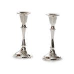 Shabbats kandelaars verzilverd klassieke uitstraling, Nieuw