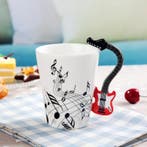 Keramiek mok Elektrische gitaar rood (Muziek, Mokken), Ophalen of Verzenden, Nieuw