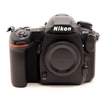 Nikon D500 Camera Body (Occasion) - 18610 Opnamen, Spiegelreflex, Ophalen of Verzenden, Zo goed als nieuw, Bodydop