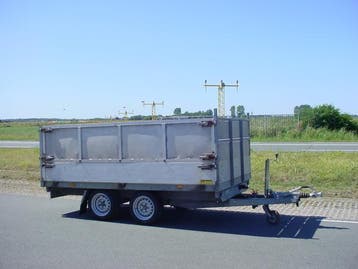 Atec K23 3-zijdig elektrisch kippen opzetborden en rijplaten, Ophalen, Gebruikt