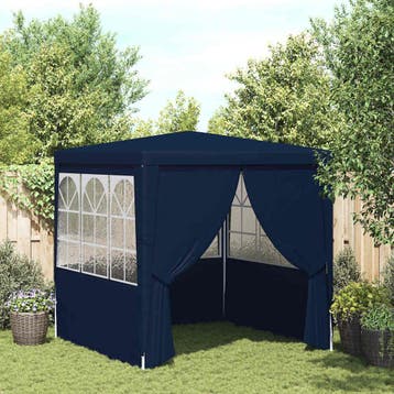 vidaXL Partytent met zijwanden professioneel 90 g/m² 2,5x2,5, Verzenden, Nieuw, Partytent