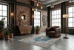 Boheemse vintage - Vloerkleed - 200 cm - 115 cm - met, Huis en Inrichting, Nieuw