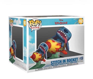 Funko - Funko Pop Funko Pop! Rides Stitch in Rocket -