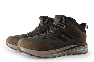 Skechers Veterboots in maat 45 Bruin, Kleding | Heren, Schoenen, Bruin, Verzenden, Boots, Zo goed als nieuw