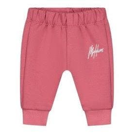Malelions Baby Signature Sweatpants - Dark Pink - 80 (9-12, Ophalen of Verzenden, Nieuw