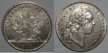 France Deniers Kammer Louis Xv 1752, Verzenden