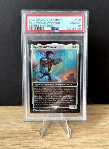 Magic Gathering - Secret Lair Street Fighter - Ryu Graded, Nieuw