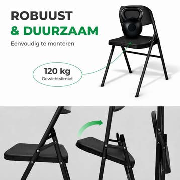 MaxxGarden klapstoelen set - vouwstoel tuinstoel opvouwba..., Tuin en Terras, Ligbedden, Verzenden, Nieuw