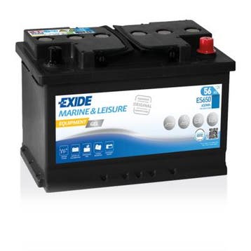 Exide Equipment GEL accu | ES650 | 12V 56Ah, Ophalen of Verzenden, Nieuw