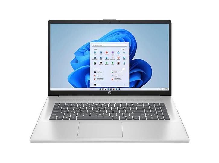 Hp - Laptop 17-cn4100nd - 17.3 inch - Natural Silver, Computers en Software, Windows Laptops, Minder dan 2 Ghz, 17 inch of meer
