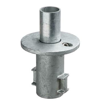 Buiskoppeling Straatpot Ø 33,7 mm Zink, Doe-het-zelf en Verbouw, Verzenden, Nieuw