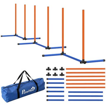 Agility Set Honden 3-delig Agility Uitrusting Met Slalomstan, Verzenden, Nieuw