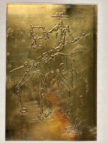 Salvador Dali (1904-1989) - Les chevaux Daliniens, Le
