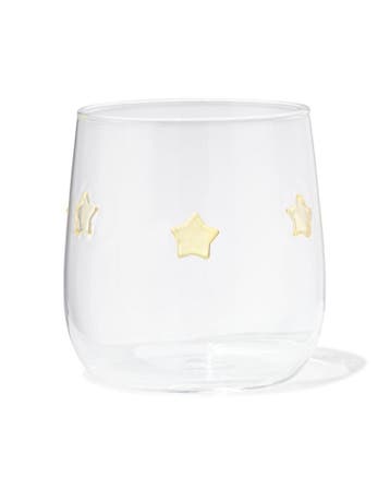 HEMA Glas 360ml sterren, Verzamelen, Verzenden, Nieuw