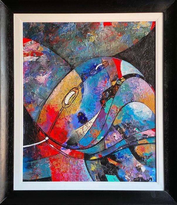 Gianfranco Zenerato - ABSTRACT MOUSE, Antiek en Kunst, Kunst | Schilderijen | Modern