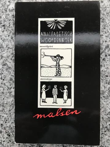 Analfabetisch woordenboek (Willem van Malsen), Gelezen, Non-fictie, Verzenden, Nederlands