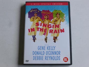 Singin in the Rain - Gene Kelly, Debbie Reynolds (2 DVD), Cd's en Dvd's, Dvd's | Klassiekers, Ophalen of Verzenden, Zo goed als nieuw
