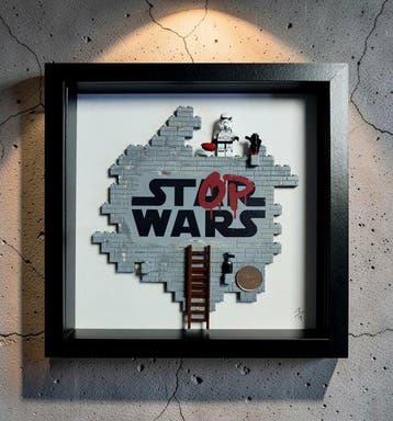 Lyssandre Saint York - STAR WARS vs STOP WARS ( wall
