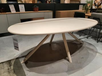 Lund eettafel ovaal - 210x120 cm **SHOWROOMMODEL**, Nieuw
