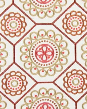 Polyester/Katoen Mambo Tobasco Geborduurd, Nieuw, Overige kleuren