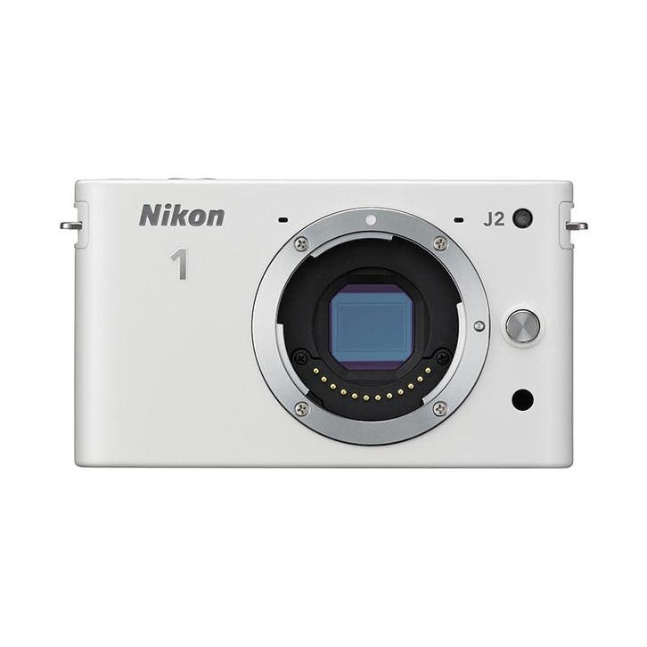 Nikon 1 J2 Systeemcamera Body - Wit (In doos), Audio, Tv en Foto, Fotocamera's Digitaal, Zo goed als nieuw, Verzenden
