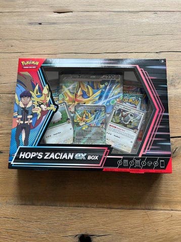 Pokémon - 1 Box - Hops Zacian ex Box - Sword & Shield, Nieuw