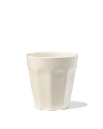 HEMA Espressokopje 90ml Mirabeau aardewerk beige, Verzenden, Nieuw