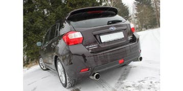 FOX Subaru Impreza GP 4x4 einddemper dwars uitgang rechts/li, Verzenden, Nieuw