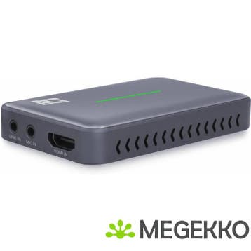 ACT USB-C Video Capture Card. HDMI 4K@60Hz passthrough., Verzenden, Nieuw