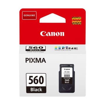 Canon PG-560 inktcartridge zwart (origineel), Verzenden, Nieuw, Cartridge, Canon
