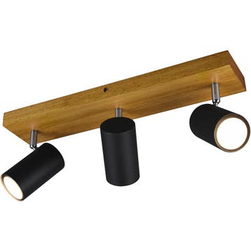 LED Plafondspot - Trion Milona - GU10 Fitting - 3-lichts -, Metaal of Aluminium, Nieuw, Ophalen of Verzenden, Led
