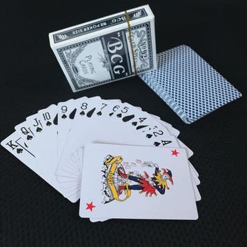 BCG Poker Speelkaarten - 52 kaarten + 2 Jokers - Plastic Coa, Verzenden, Nieuw