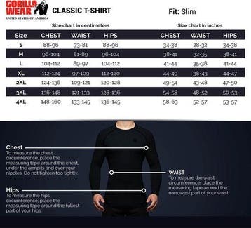 2dekans | Gorilla Wear Classic T-shirt - Wit - 3XL, Ophalen of Verzenden, Zo goed als nieuw, Wit, Gorilla Wear