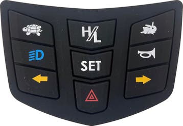 Rubber druktoetsen dashboard Vermeiren Ceres, Diversen, Ophalen of Verzenden, Nieuw, Vermeiren