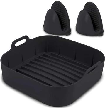 HI NATURE™ Airfryer accessoires - Airfryer siliconen bakje, Ophalen of Verzenden, Nieuw, Hi Nature