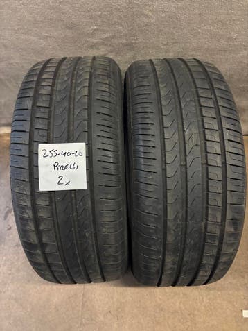 2x Pirelli Scorpion Verde - 255/40 R20 - 7 mm, Auto-onderdelen, Banden en Velgen, Ophalen, Gebruikt, 255 mm, Band(en)
