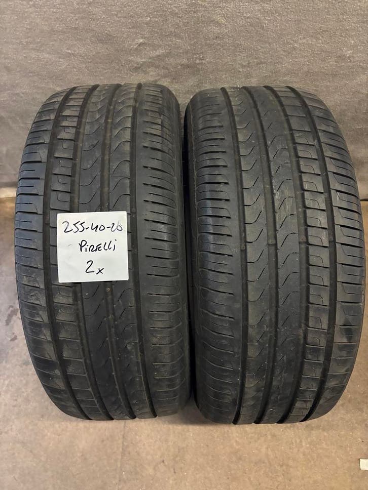 2x Pirelli Scorpion Verde - 255/40 R20 - 7 mm, Auto-onderdelen, Banden en Velgen, 20 inch, Zomerbanden, 255 mm, Personenwagen