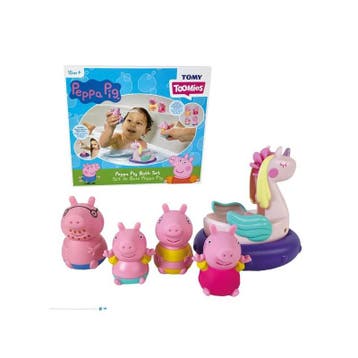 Toomies Peppa Pig badspeelgoed set  van €30,99 voor €15,50, Ophalen of Verzenden, Nieuw