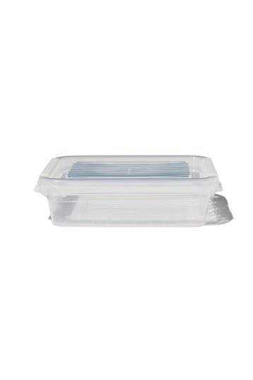 HEMA Opbergdoos met deksel 0.5L Dublin transparant 18x11x5, Verzenden, Nieuw