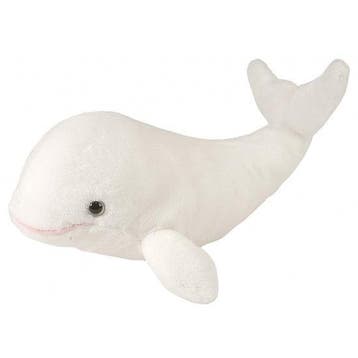 Wild Republic beluga walvis knuffel - pluche - 25 cm, Verzenden, Nieuw