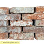 € 1,40 p/st Oude gevelstenen metselstenen Kloostermoppen, Doe-het-zelf en Verbouw, Metselstenen, Verzenden, Gebruikt, Bakstenen